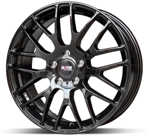 PLATIN P70 ShinyBlack 9,5x21 5x112 ET43 66,6
