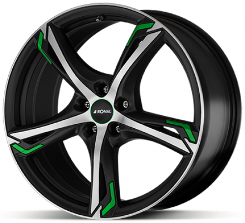 Ronal R62 Green 7,5x18 5x120 ET35